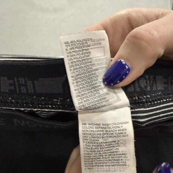 The North Face Pants Womens Large Black FlashDry Base Layer Thermal Leggings - Picture 3 of 12